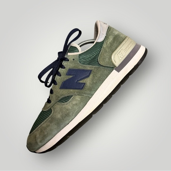 New Balance 990 Made in USA Green Sz 10.5 - Picture 10 of 13
